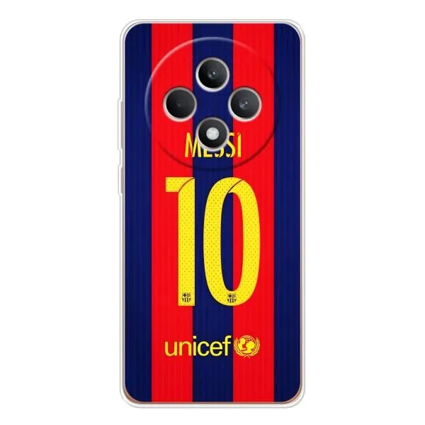 Чехол с принтом «Messi Barca 10» для OPPO Reno12 FS