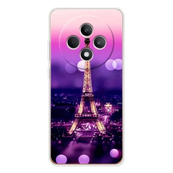 Чехол с принтом «Париж Башня» для OPPO Reno12 FS