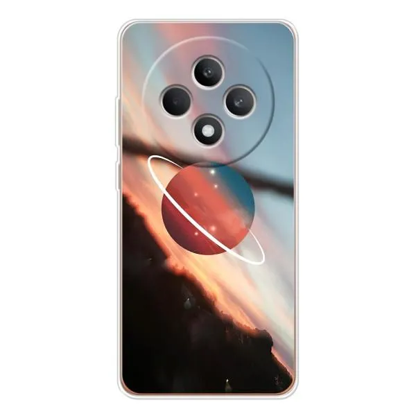 Чехол с принтом «Сатурн» для OPPO Reno12 FS