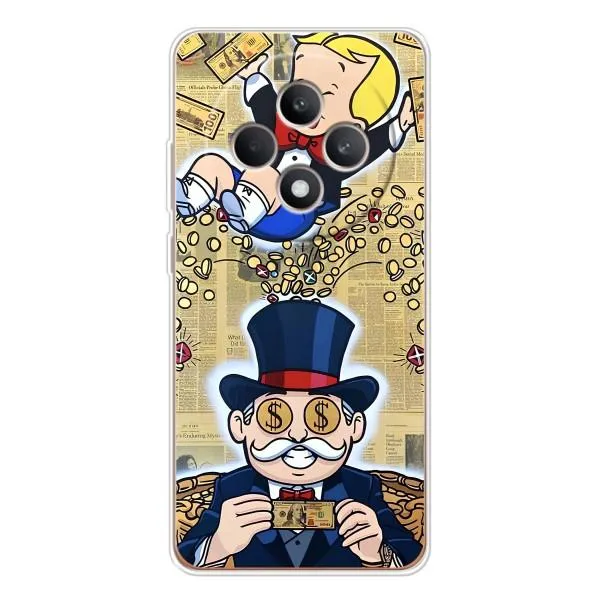 Чехол с принтом «Монополия Мен» для OPPO Reno12 FS