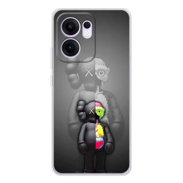 Чехол с принтом «Тело Bearbrick» для OPPO Reno13 F