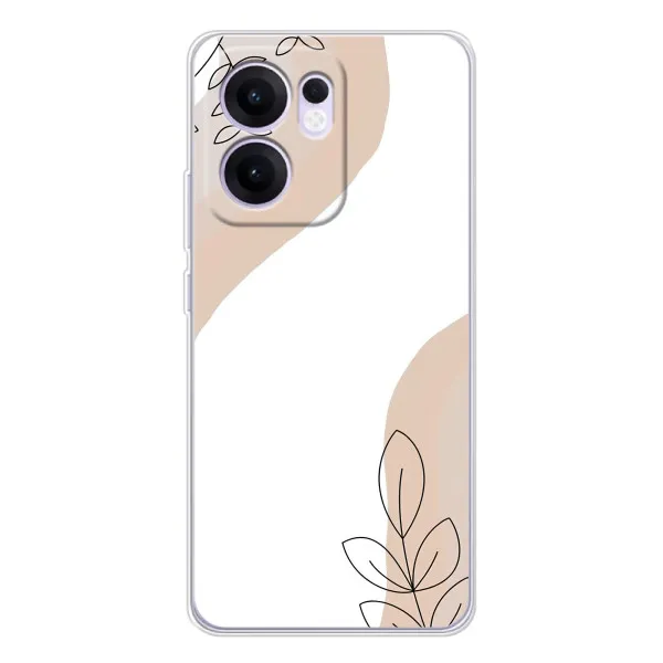 Чехол с принтом «Нюдовая веточка абстракция» для OPPO Reno13 F