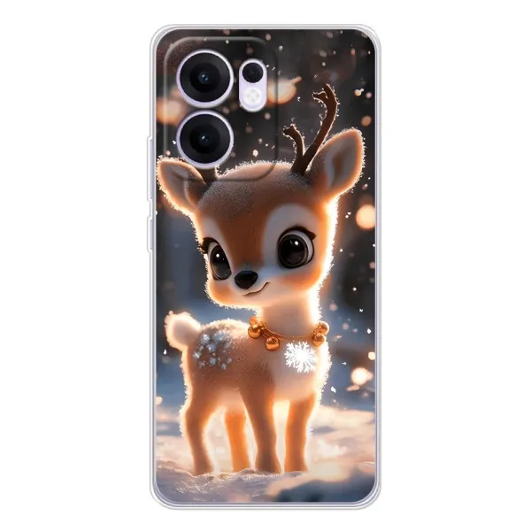 Чехол с принтом «Олененок» для OPPO Reno13 F