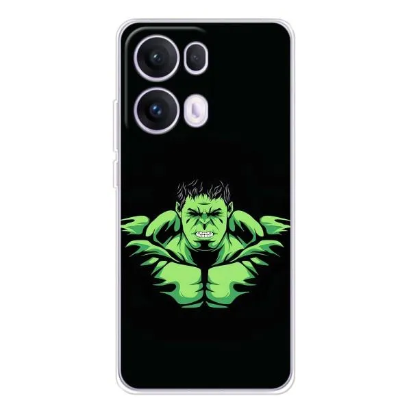 Чехол с принтом «Зелёный Халк» для OPPO Reno13 Pro Чехол с принтом «Зелёный Халк» для OPPO Reno13 Pro