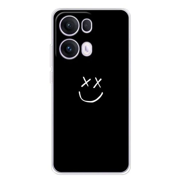 Чехол с принтом «Смайл» для OPPO Reno13 Pro