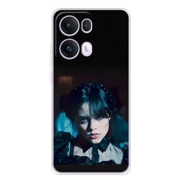 Чехол с принтом «взгляд Уэнздей» для OPPO Reno13 Pro