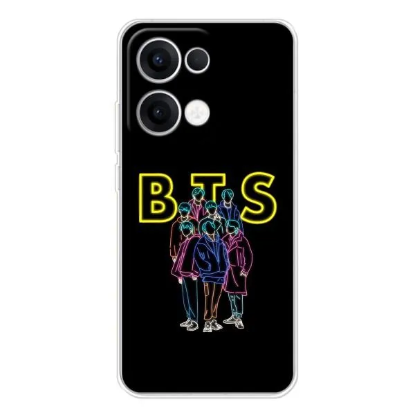 Чохол з принтом «BTS стайл» для OPPO Reno13