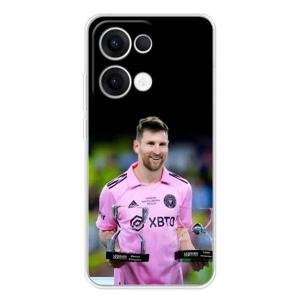 Чехол с принтом «Кубки Месси» для OPPO Reno13