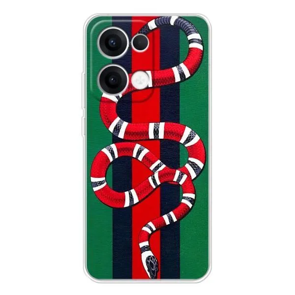 Чехол с принтом «Gucci змия» для OPPO Reno13 Чехол с принтом «Gucci змия» для OPPO Reno13