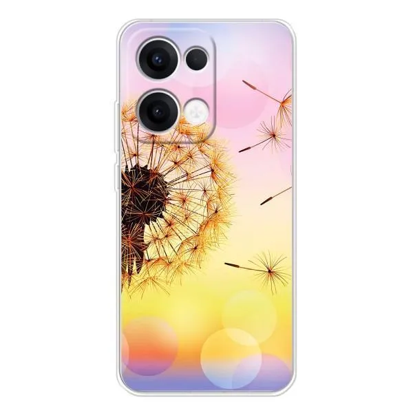 Чехол с принтом «Одуванчик» для OPPO Reno13