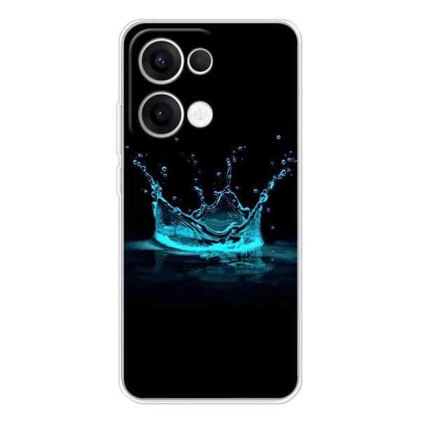 Чохол з принтом «Крапля корони» для OPPO Reno13