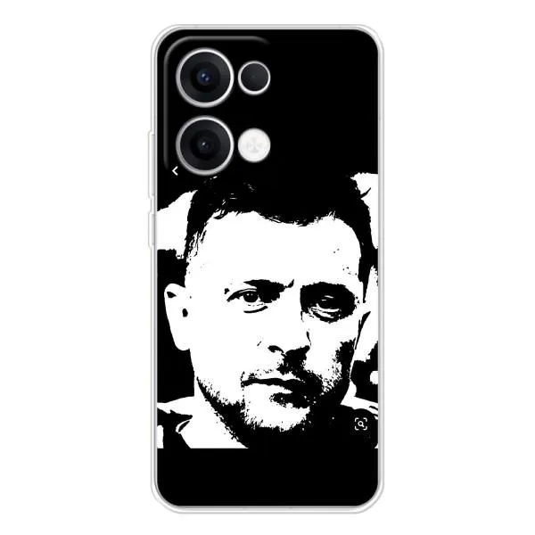 Чехол с принтом «Зеленский АРТ» для OPPO Reno13