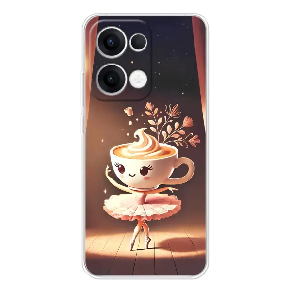 Чехол с принтом «Балерина капучина» для OPPO Reno13 Чехол с принтом «Балерина капучина» для OPPO Reno13