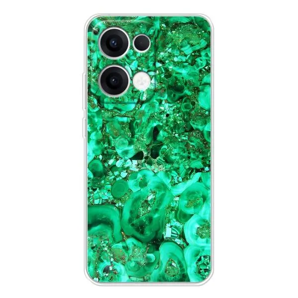 Чехол с принтом «Салатный Мрамор» для OPPO Reno13