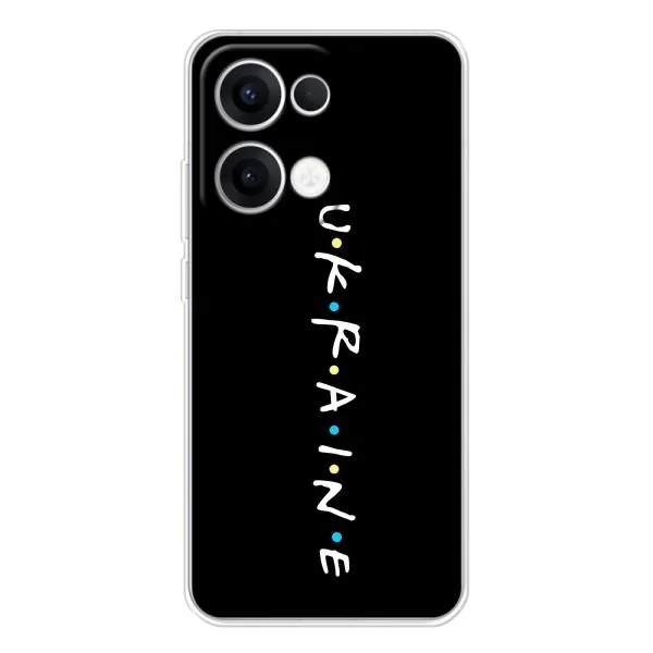 Чехол с принтом «UKRAINE» для OPPO Reno13