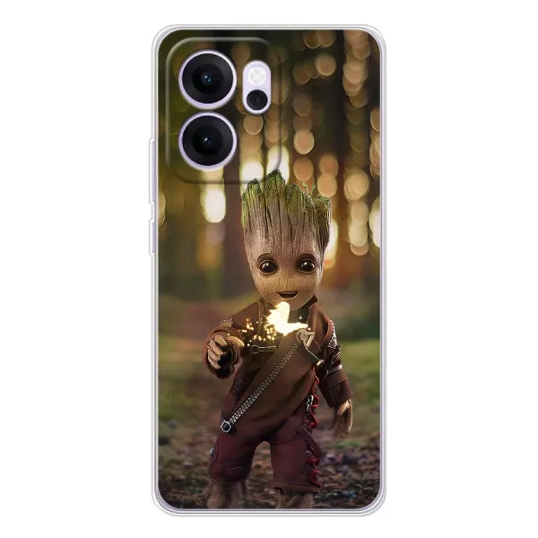 Чохол з принтом «I am Groot» для OPPO Reno14 FS Чохол з принтом «I am Groot» для OPPO Reno14 FS