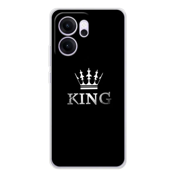 Чехол с принтом «KING» для OPPO Reno14 FS Чехол с принтом «KING» для OPPO Reno14 FS