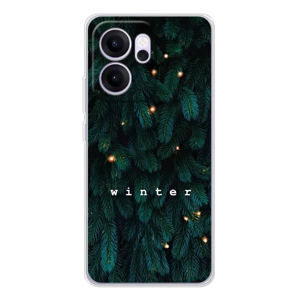Чехол с принтом «Winter» для OPPO Reno14 FS