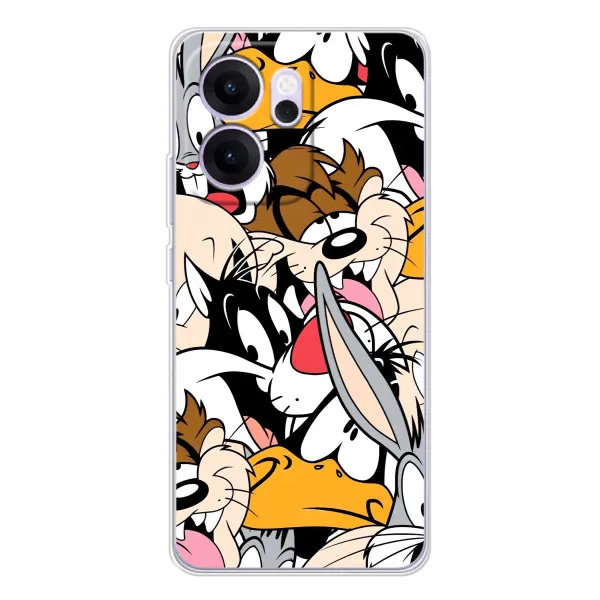 Чехол с принтом «Looney Tunes» для OPPO Reno14 FS