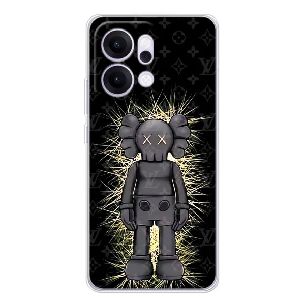 Чехол с принтом «Bearbrick LV» для OPPO Reno14 Pro