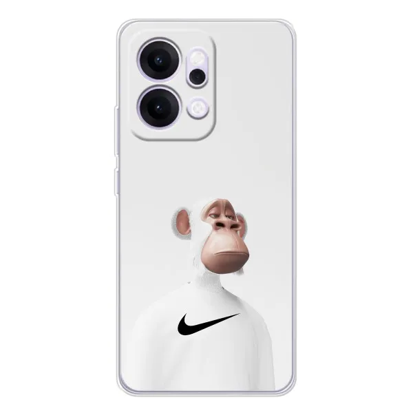 Чехол с принтом «обезьяна NFT Nike» для OPPO Reno14 Pro
