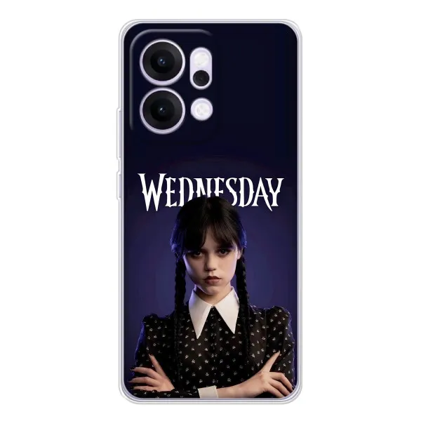 Чехол с принтом «Wednesday» для OPPO Reno14 Pro