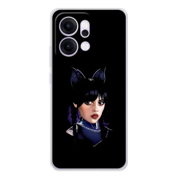 Чехол с принтом «серьезная Уэнздей» для OPPO Reno14 Pro Чехол с принтом «серьезная Уэнздей» для OPPO Reno14 Pro