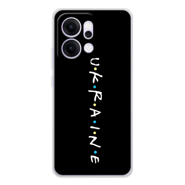 Чехол с принтом «UKRAINE» для OPPO Reno14 Pro