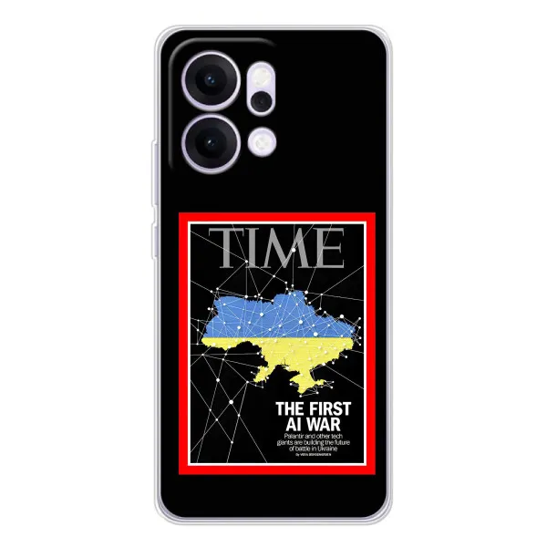 Чехол с принтом «TIME Ukraine» для OPPO Reno14 Pro