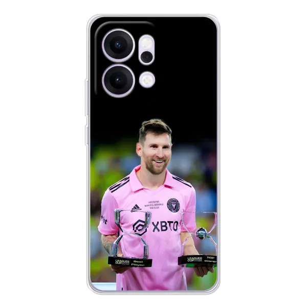 Чехол с принтом «Кубки Месси» для OPPO Reno14
