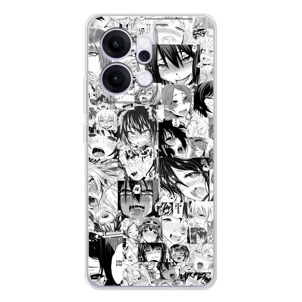 Чехол с принтом «Ahegao manga» для OPPO Reno14