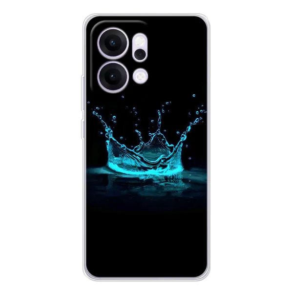 Чехол с принтом «Капля короны» для OPPO Reno14