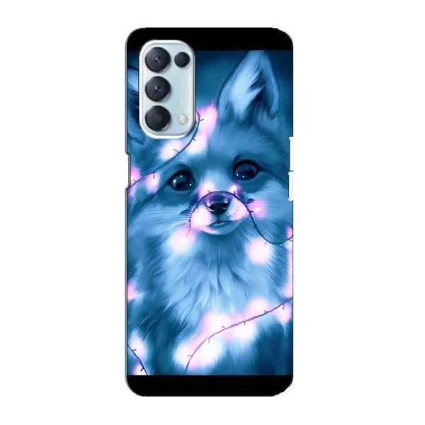 Чехол с принтом «Яркая лисичка» для OPPO Reno5 4G