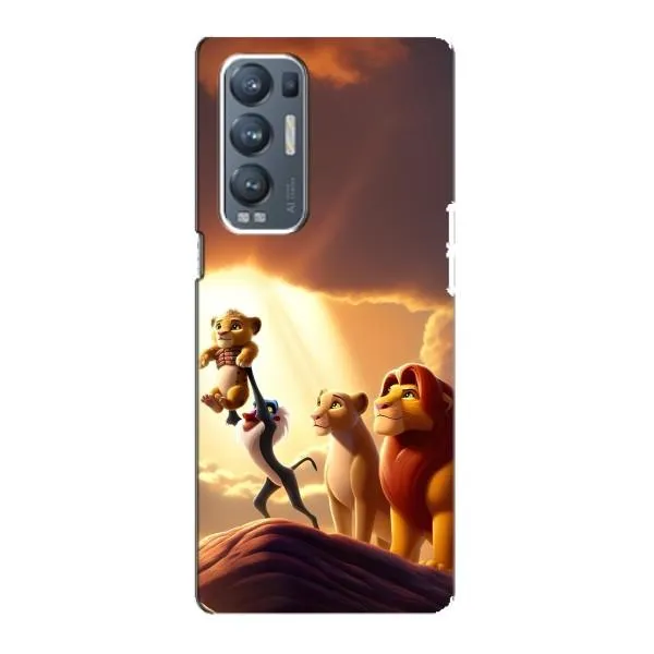 Чохол з принтом «Сімба на презентації» для OPPO Reno5 Pro Plus (5G)