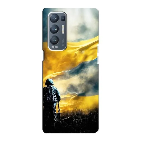 Чехол с принтом «Война» для OPPO Reno5 Pro Plus (5G)