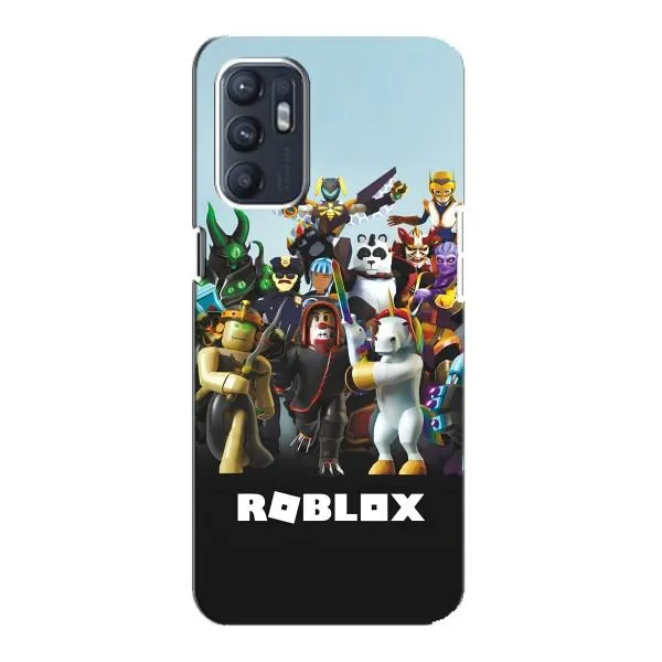 Чехол с принтом «ROBLEX» для OPPO Reno6 4G