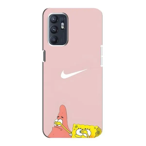 Чехол с принтом «Патрик и Губка» для OPPO Reno6 4G