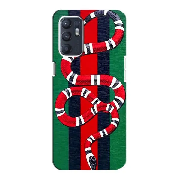 Чехол с принтом «Gucci змия» для OPPO Reno6 5G Чехол с принтом «Gucci змия» для OPPO Reno6 5G