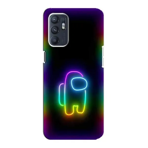 Чехол с принтом «Яркий скин» для OPPO Reno6 5G