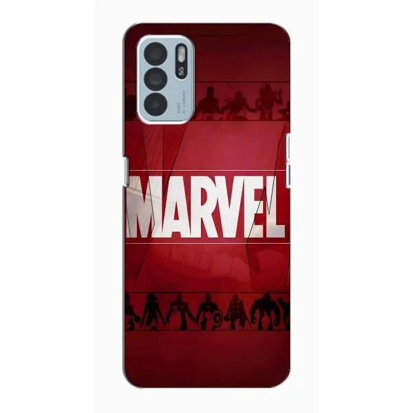 Чехол с принтом «MARVEL» для OPPO Reno6 Z