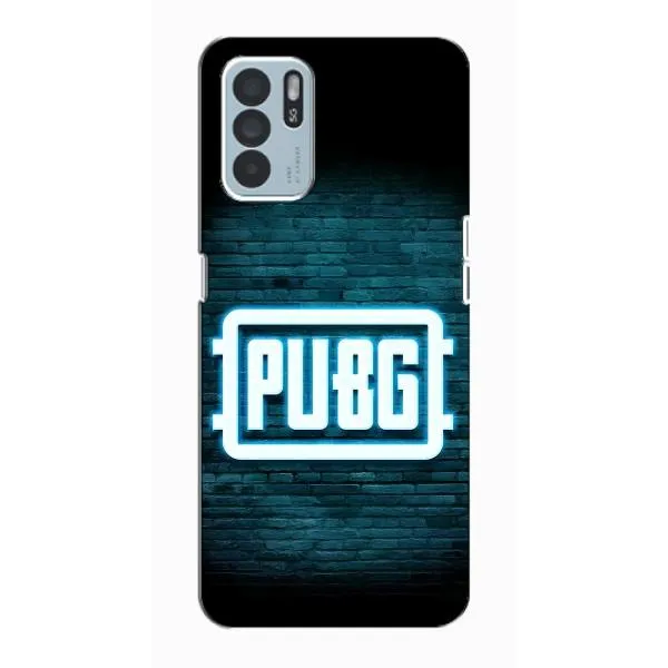 Чехол с принтом «Лого PUBG» для OPPO Reno6 Z Чехол с принтом «Лого PUBG» для OPPO Reno6 Z