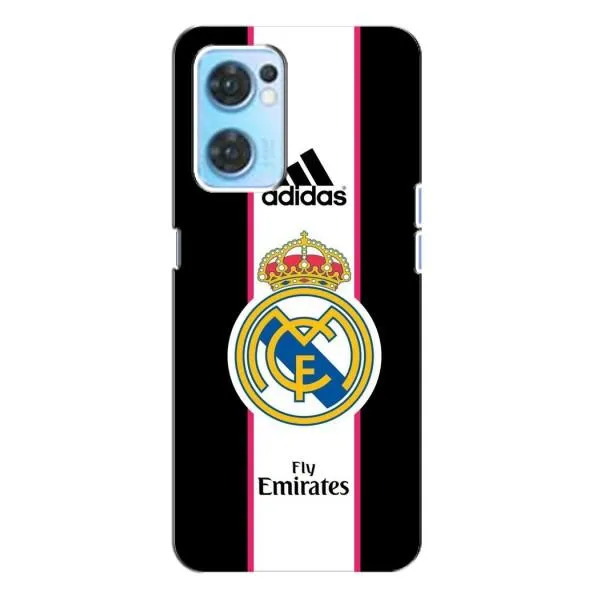 Чехол с принтом «Лого Real Madrid» для OPPO Reno7 4G