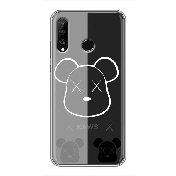 Чехол с принтом «БеарБрик глаза» для Huawei P30 Lite / Nova 4e