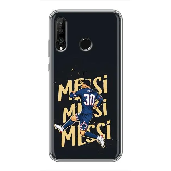 Чехол с принтом «Messi ПСЖ» для Huawei P30 Lite / Nova 4e