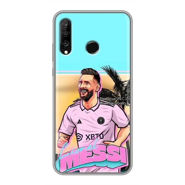 Чехол с принтом «Майами Месси» для Huawei P30 Lite / Nova 4e