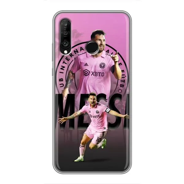 Чехол с принтом «Messi Miami» для Huawei P30 Lite / Nova 4e