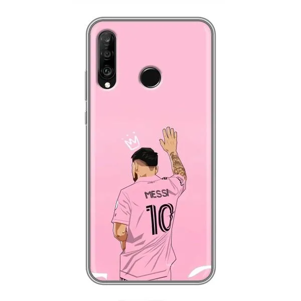 Чехол с принтом «Месси Маями» для Huawei P30 Lite / Nova 4e