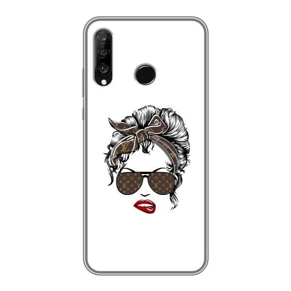 Чехол с принтом «стильная с луи витон» для Huawei P30 Lite / Nova 4e