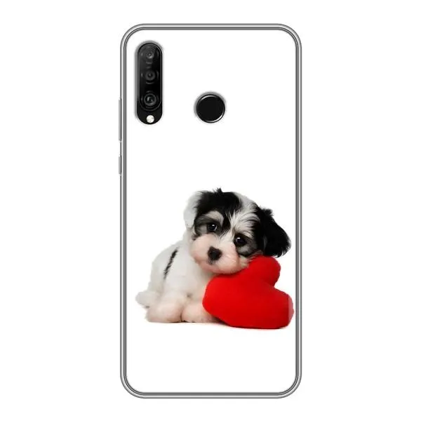 Чехол с принтом «Песик» для Huawei P30 Lite / Nova 4e