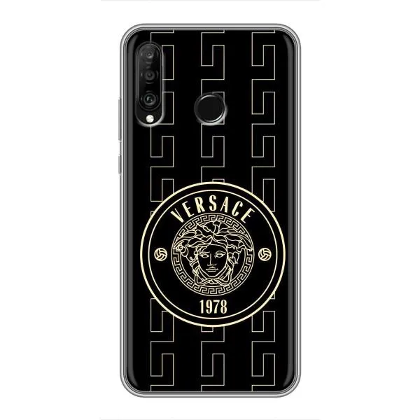 Чехол с принтом «Лого Версаче» для Huawei P30 Lite / Nova 4e